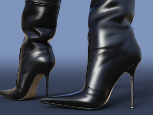 GIANMARCO LORENZI Boots Two Pairs 2 Model 3D