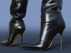 GIANMARCO LORENZI Boots Two Pairs 2 3D Model