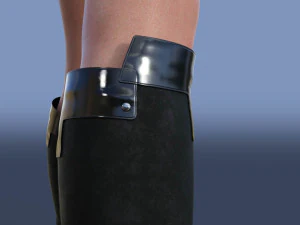 GIANMARCO LORENZI Boots Two Pairs 2 3D Model