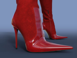 GIANMARCO LORENZI Boots Two Pairs 2 Model 3D