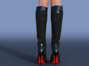GIANMARCO LORENZI Boots Two Pairs 2 Model 3D