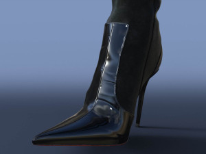 GIANMARCO LORENZI Boots Two Pairs 2 Model 3D