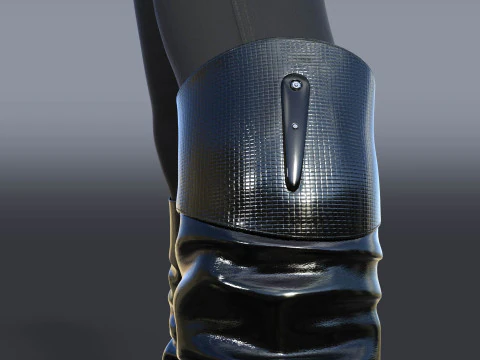 GIANMARCO LORENZI Boots Two Pairs 3 3D Model