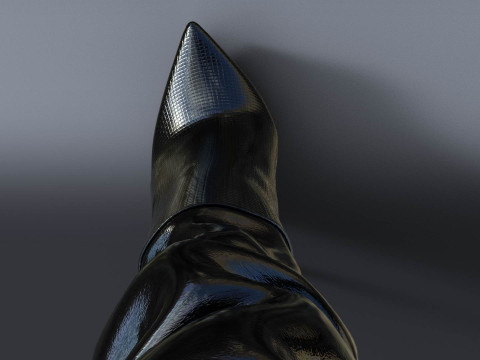 GIANMARCO LORENZI Boots Two Pairs 3 3D 모델