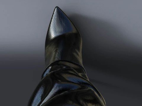 GIANMARCO LORENZI Boots Two Pairs 3 3D Model