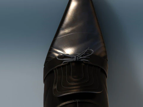 Two Pairs Of Gianmarco Lorenzi2 Ankle Boots 3D Model