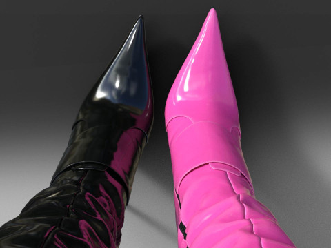 POLETTOGSM High Boots 3D Model