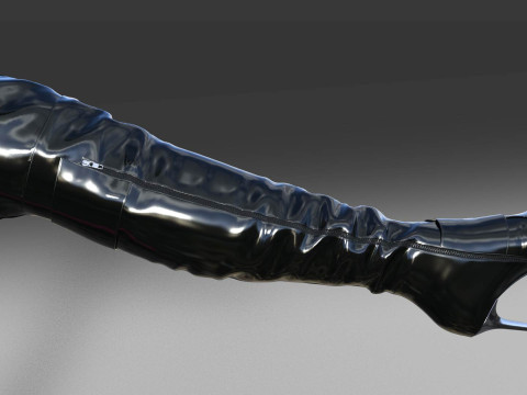 POLETTOGSM High Boots 3D Model