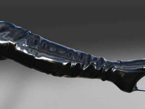 POLETTOGSM High Boots 3D Model
