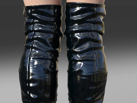 POLETTOGSM High Boots 3D Model
