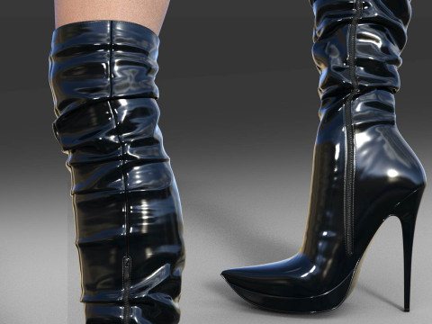 POLETTOGSM High Boots 3D Model