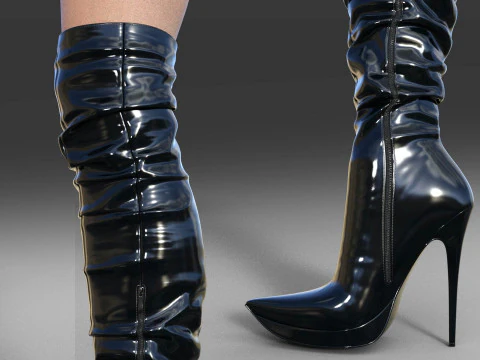 POLETTOGSM High Boots 3D Model
