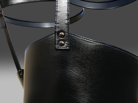 Stylish CYBER Boots 3D Model
