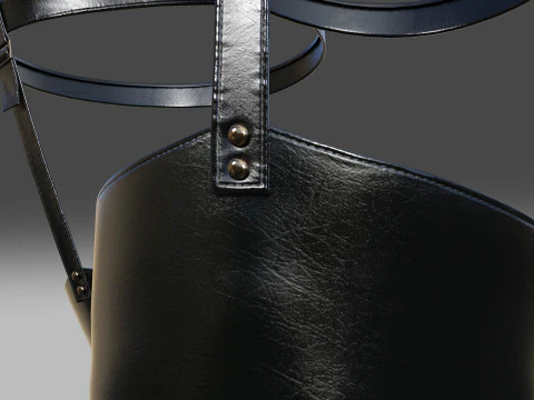 Stylish CYBER Boots 3D Model