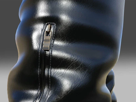 Stylish CYBER Boots 3D Model