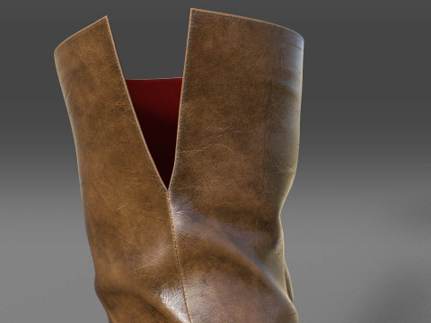 BOOTS Boots boots cris Model 3D