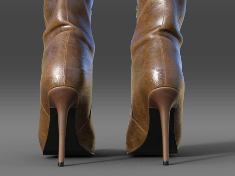 BOOTS Boots boots cris Model 3D