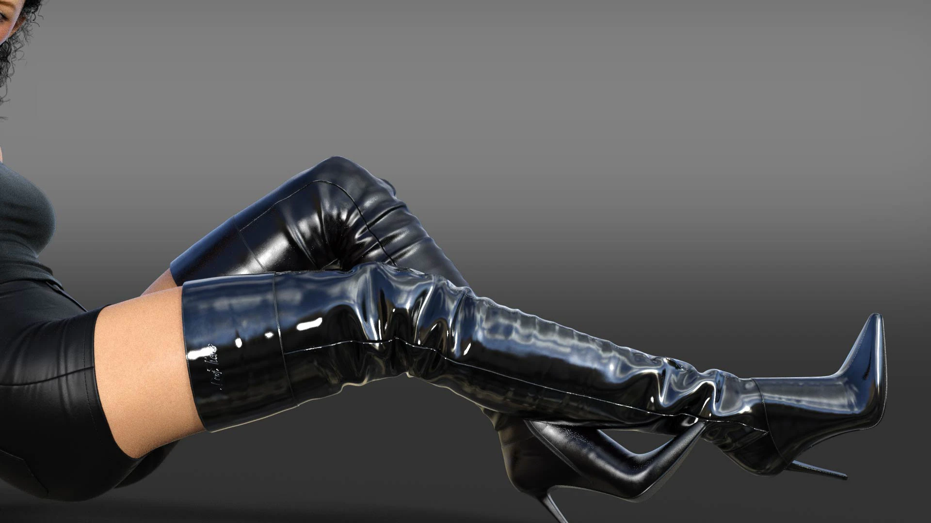 LIVITICUS BOOTS TWO PAIRS 3D Model .c4d .max .obj .3ds .fbx .stl .blend 