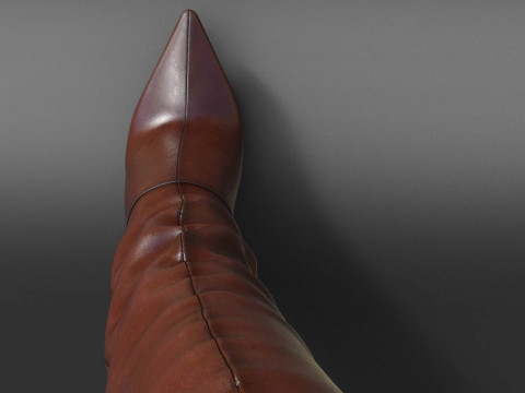 LIVITICUS BOOTS TWO PAIRS 3D Model