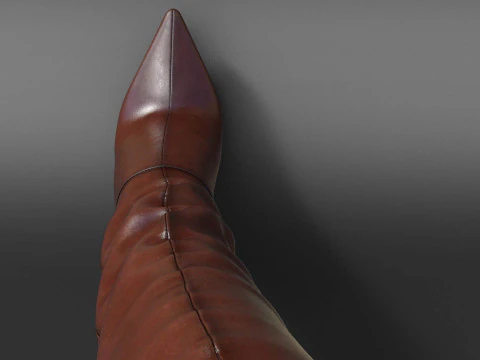 LIVITICUS BOOTS TWO PAIRS 3D Model