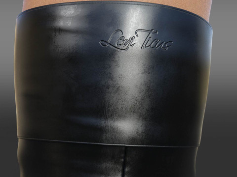 LIVITICUS BOOTS TWO PAIRS 3D Model