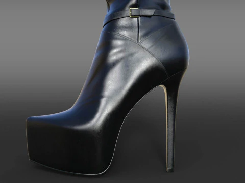 LIVITICUS BOOTS TWO PAIRS 3D Model
