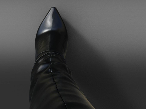 LIVITICUS BOOTS TWO PAIRS 3D Model