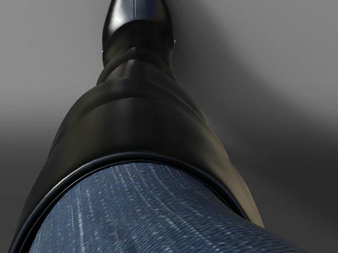 Stylish Womens Boots 3D Model