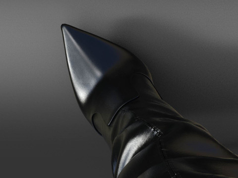 LeSILLA High Boots 3D-Modell