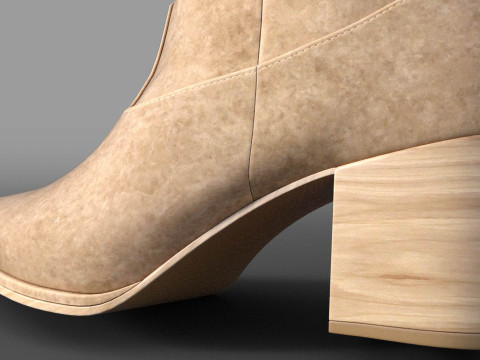 Collection of Womens Boots Model 3D