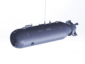 The of the American multi-purpose underwater autonomous drone Snakehead 3D-Modell