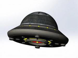 Of UFO 3D Model