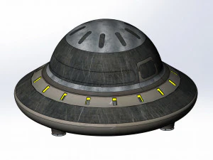 Of UFO 3D Model