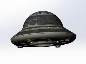 Of UFO 3D Model