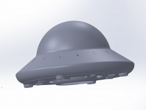 Of UFO Modello 3D