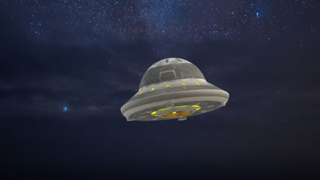 Of UFO Modello 3D .c4d .max .obj .3ds .fbx .stl .blend 
