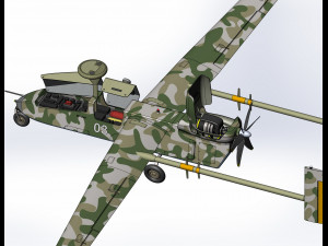 Of IAI Searcher 10 modified UAV 3D मॉडल