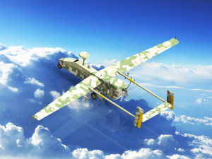 Of IAI Searcher 10 modified UAV 3D मॉडल