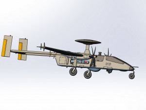 Concept UAV Model 3D