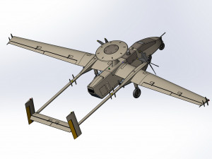Concept UAV Model 3D