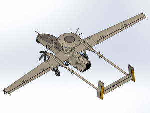Concept UAV Model 3D