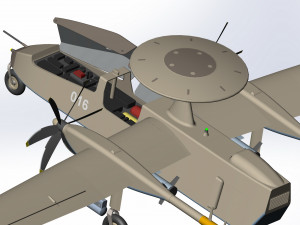 Concept UAV Model 3D