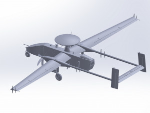 Concept UAV Model 3D