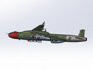 3d drone model Kestrel Model 3D