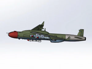 3d drone model Kestrel 3D Model