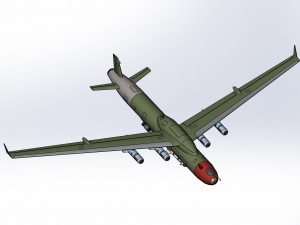 3d drone model Kestrel Model 3D