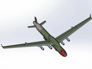 3d drone model Kestrel 3D Model