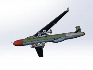3d drone model Kestrel 3D Model