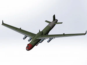 3d drone model Kestrel 3D Model