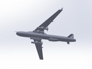 3d drone model Kestrel Model 3D